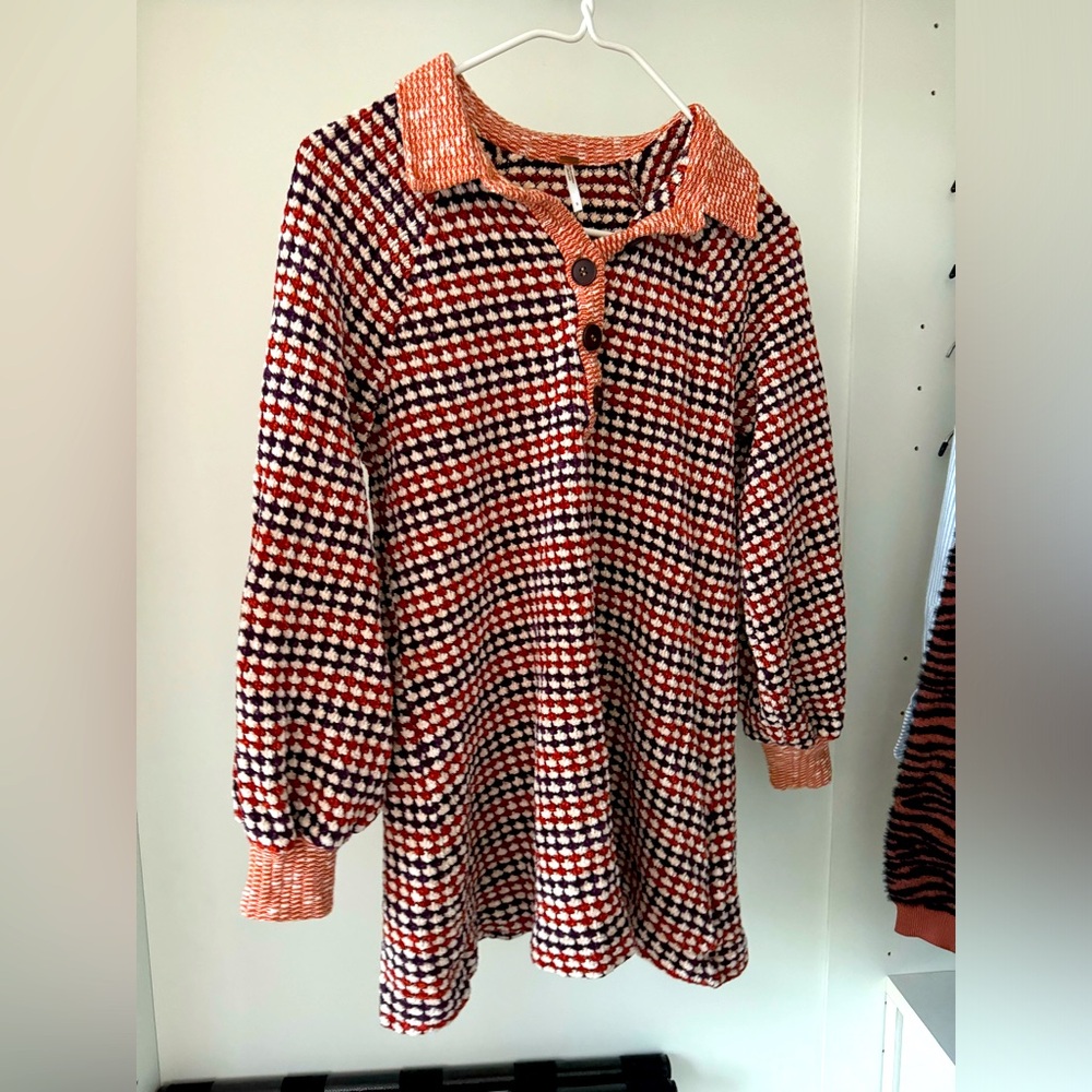 Mini sweater dress